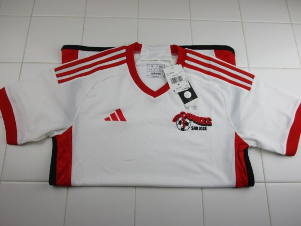 Adidas MLS San Jose Earthquakes Away Jersey 24/25 "50 Kit" Men's Small Slim‎ Fit